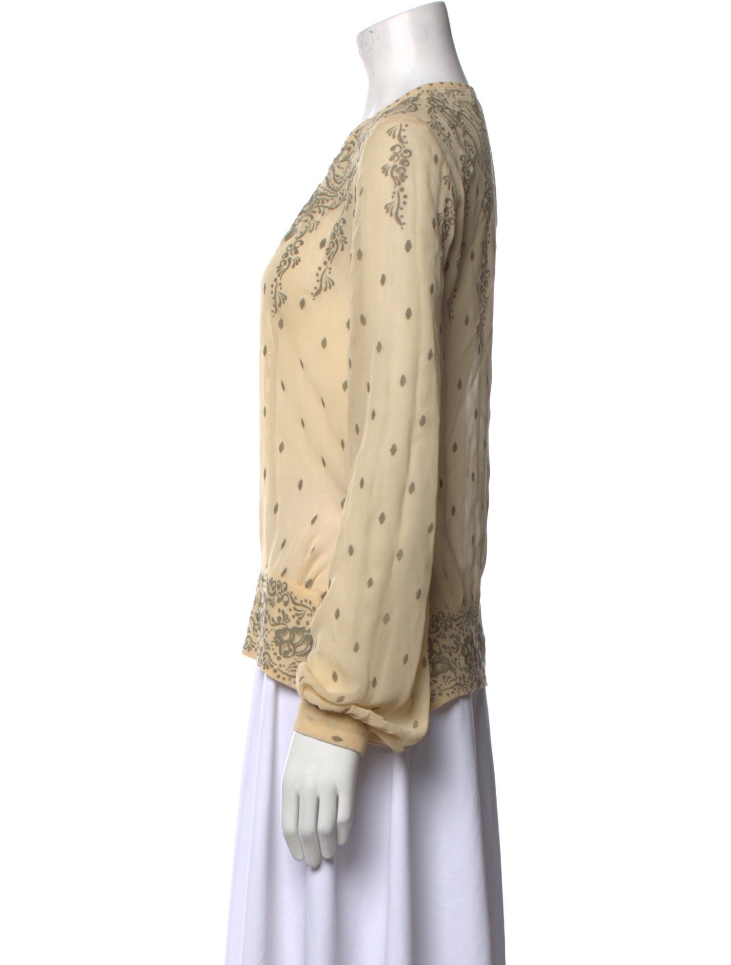 Étoile Isabel Marant Silk Printed Blouse