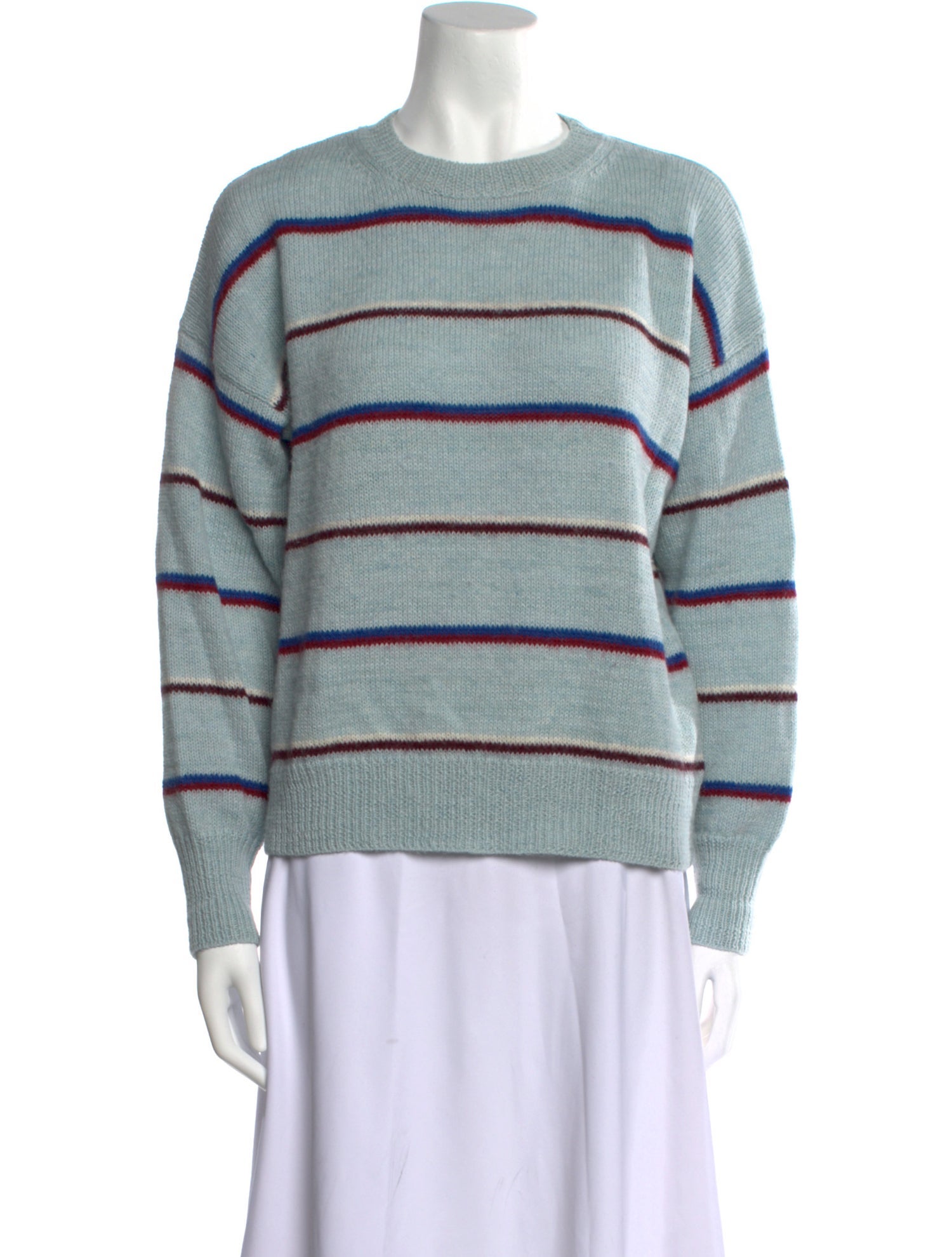Étoile Isabel Marant Striped Crew Neck Sweater