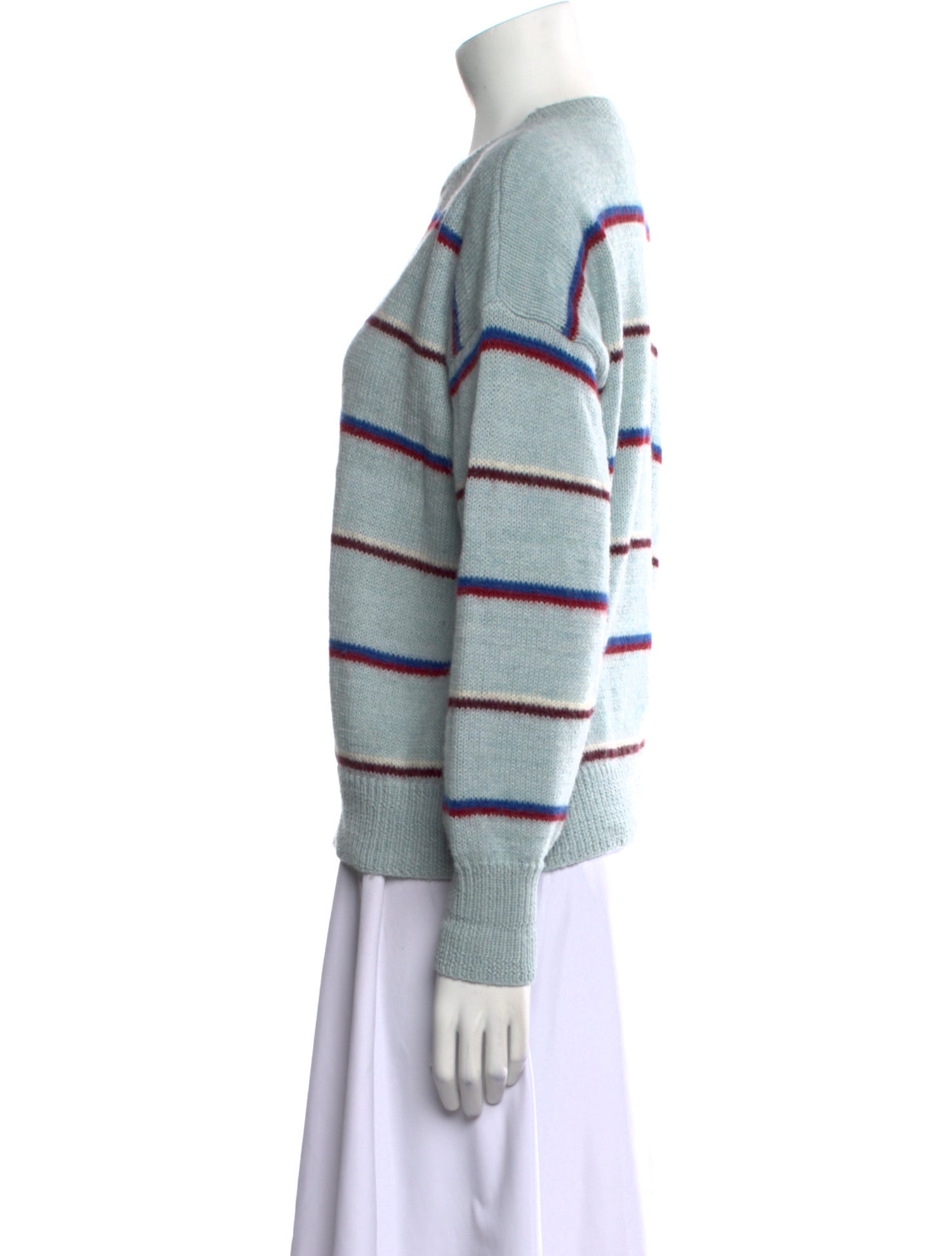Étoile Isabel Marant Striped Crew Neck Sweater