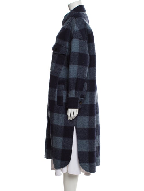 Étoile Isabel Marant Plaid Print Coat