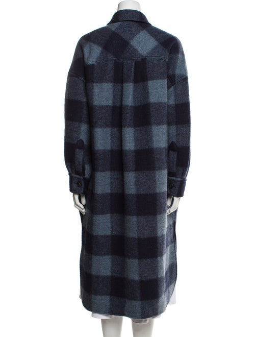 Étoile Isabel Marant Plaid Print Coat