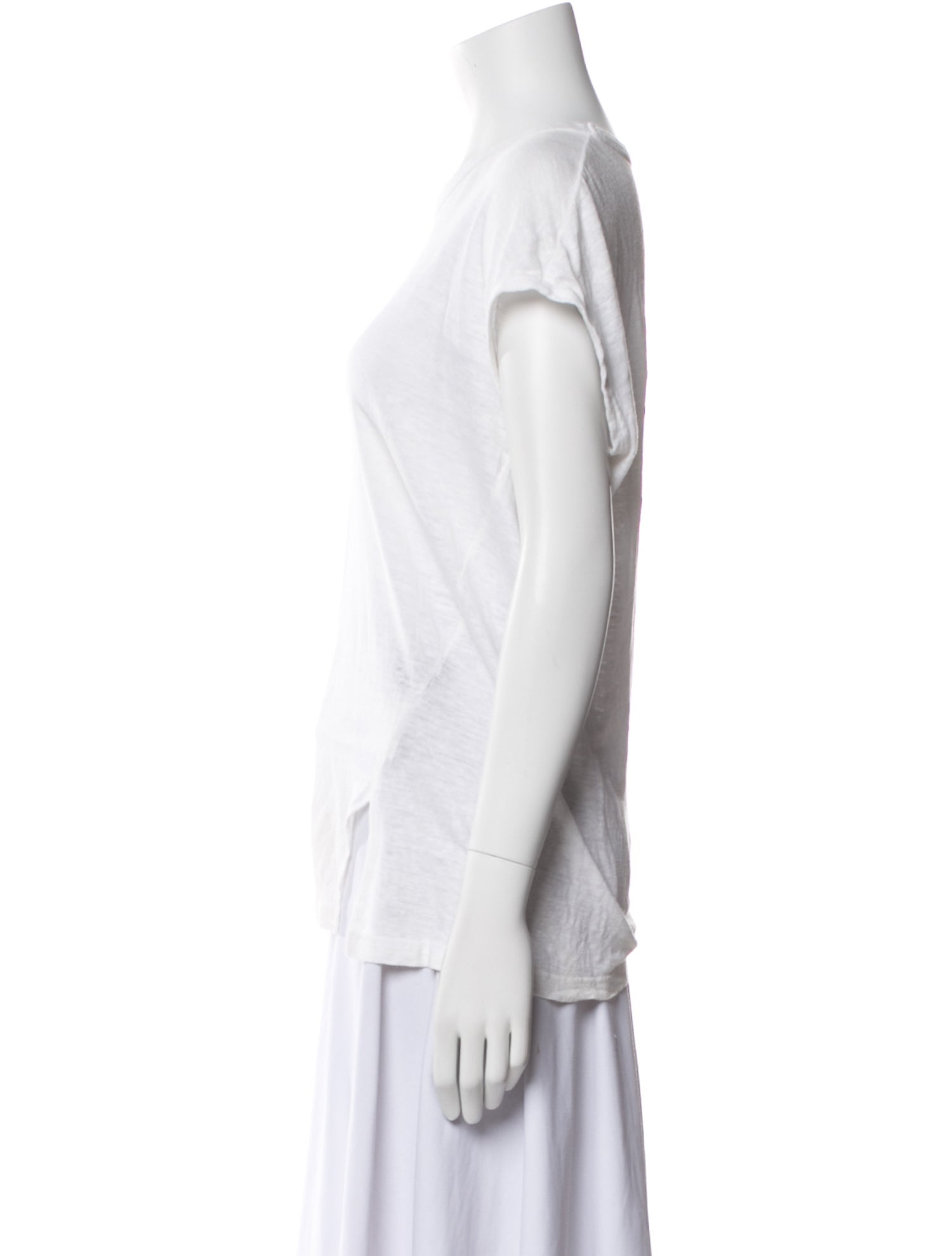 Étoile Isabel Marant Scoop Neck Short Sleeve T-Shirt