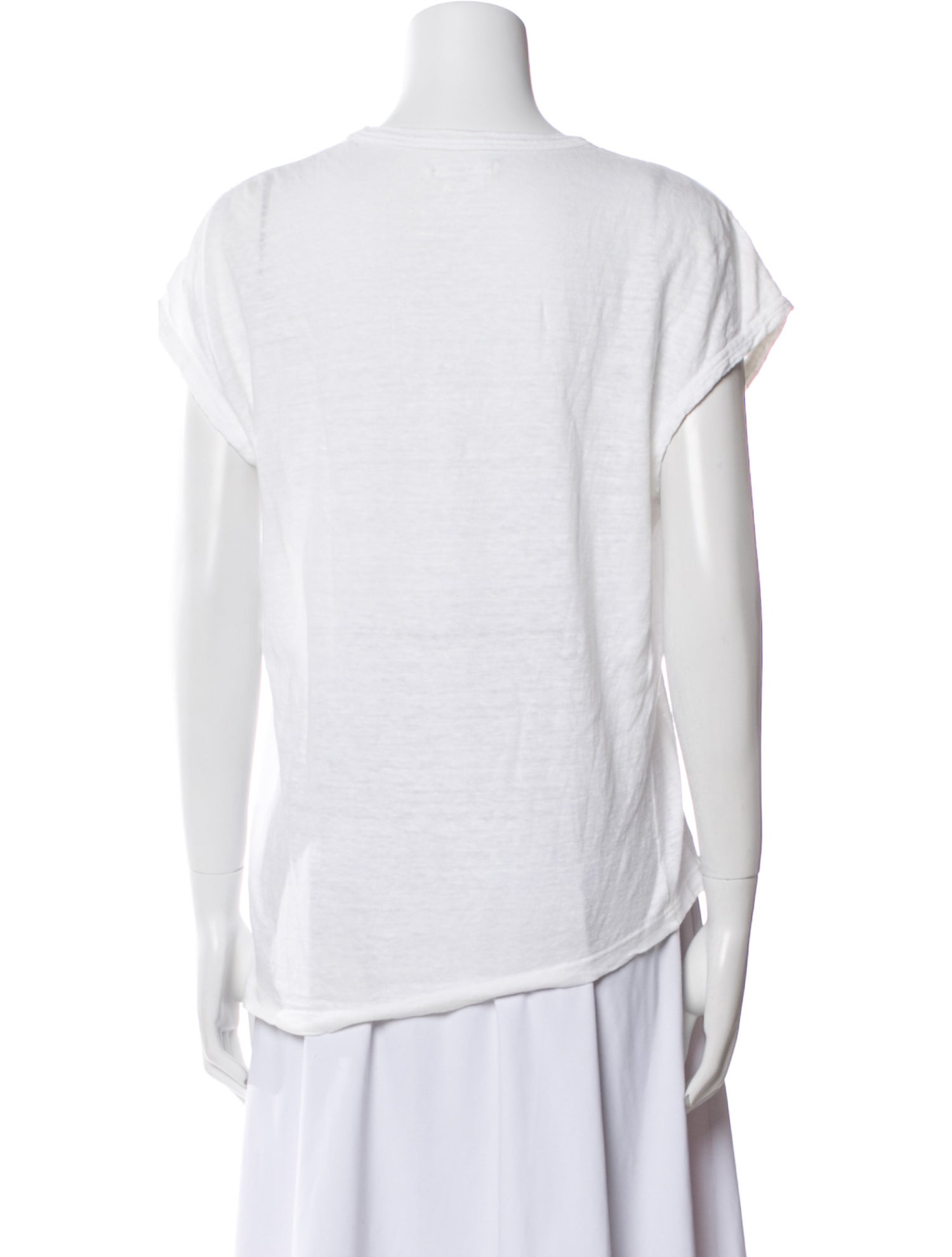 Étoile Isabel Marant Scoop Neck Short Sleeve T-Shirt