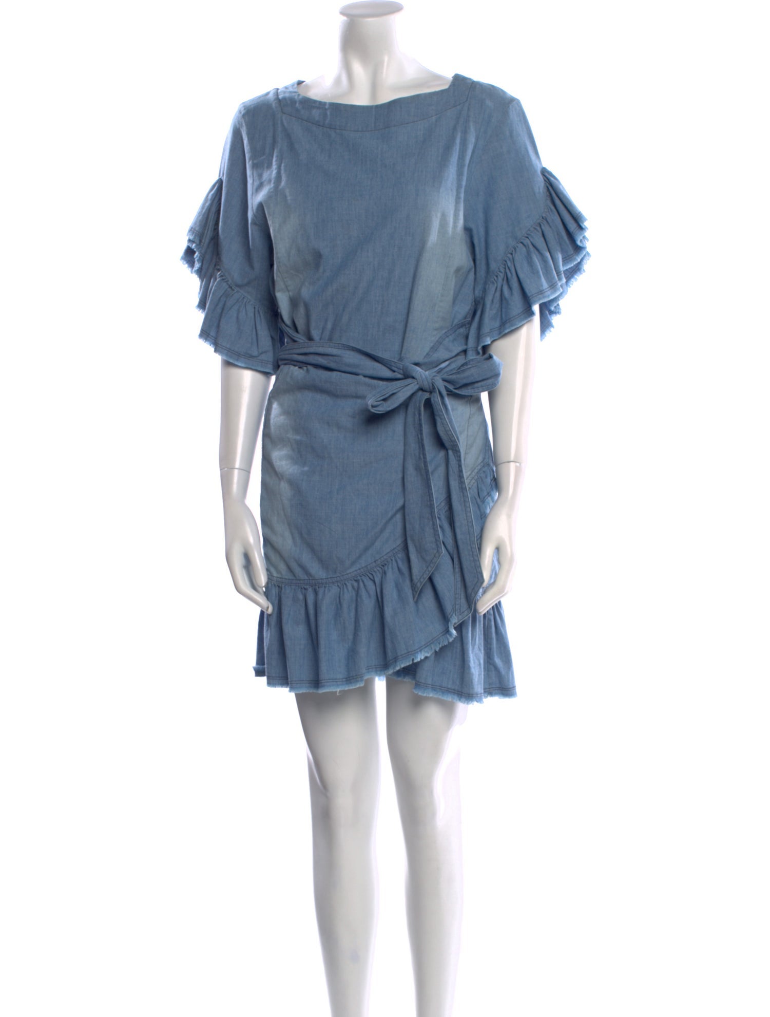 Étoile Isabel Marant Bateau Neckline Mini Dress