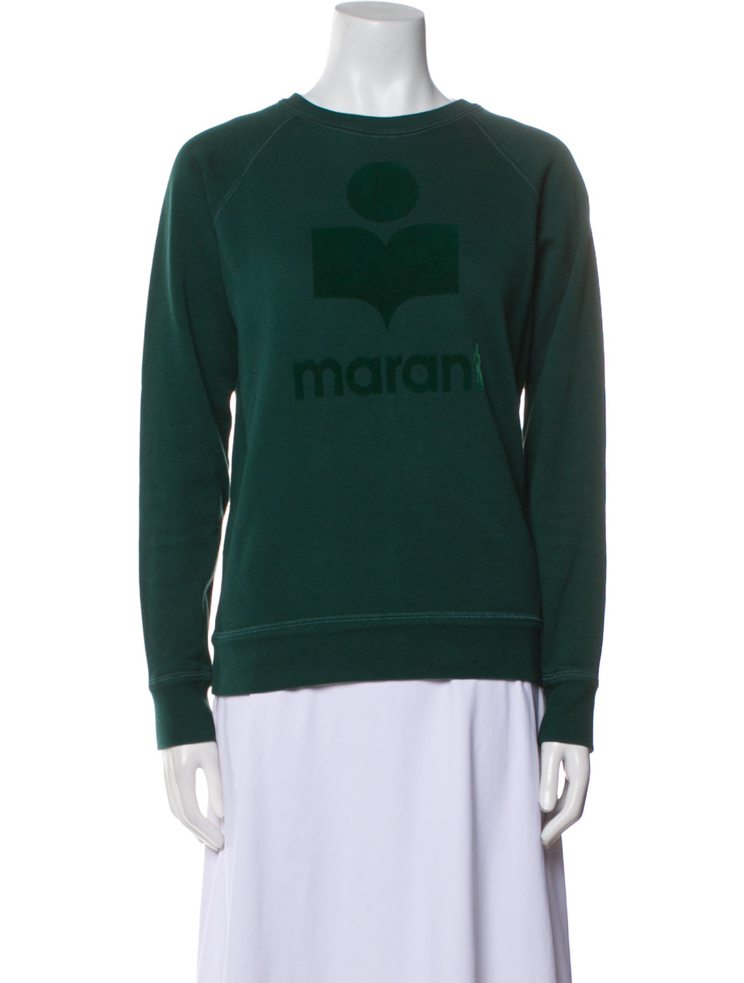 Étoile Isabel Marant Graphic Print Crew Neck Sweater