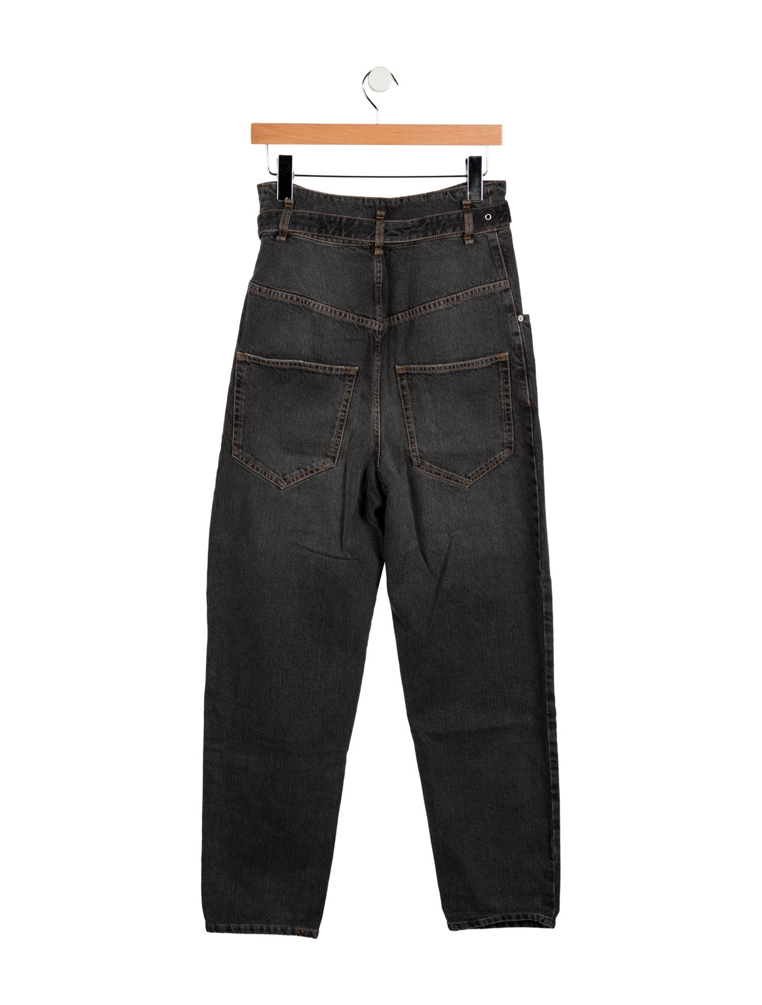 Étoile Isabel Marant High-Rise Straight Leg Jeans