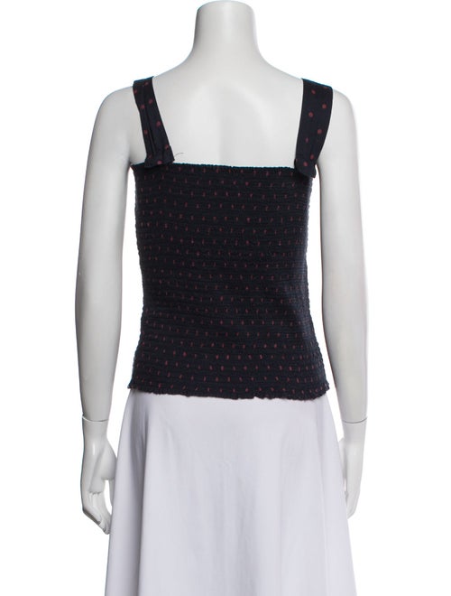 Étoile Isabel Marant Square Neckline Sleeveless Crop Top