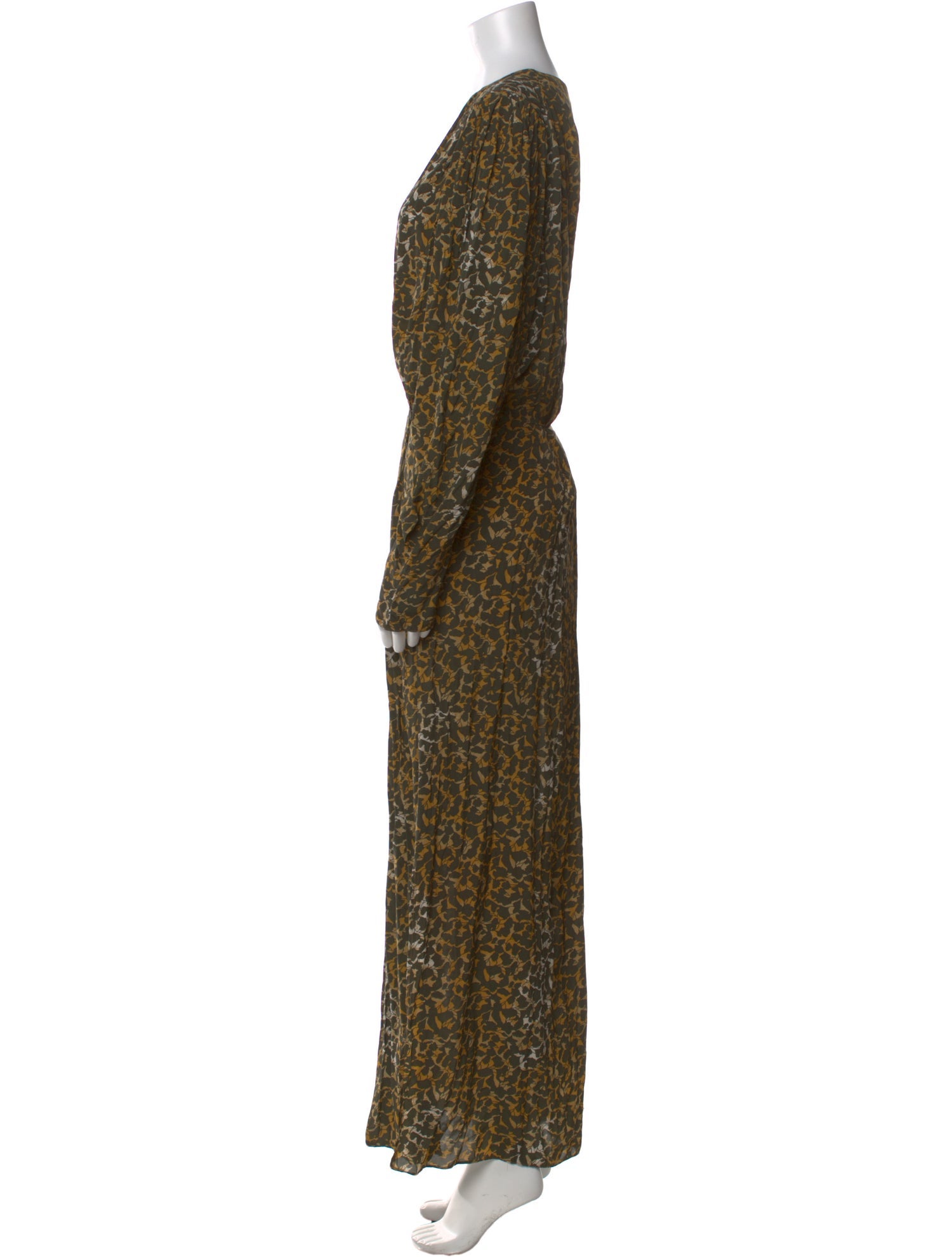 Étoile Isabel Marant Animal Print Long Dress