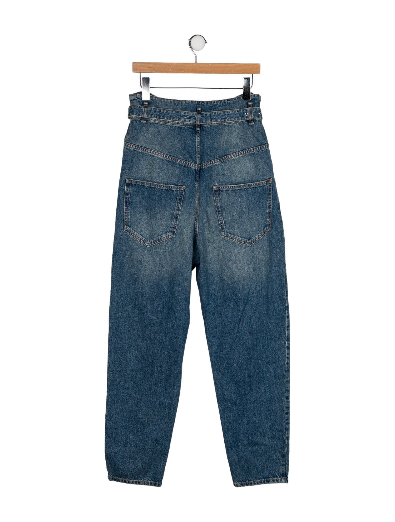 Étoile Isabel Marant High-Rise Straight Leg Jeans