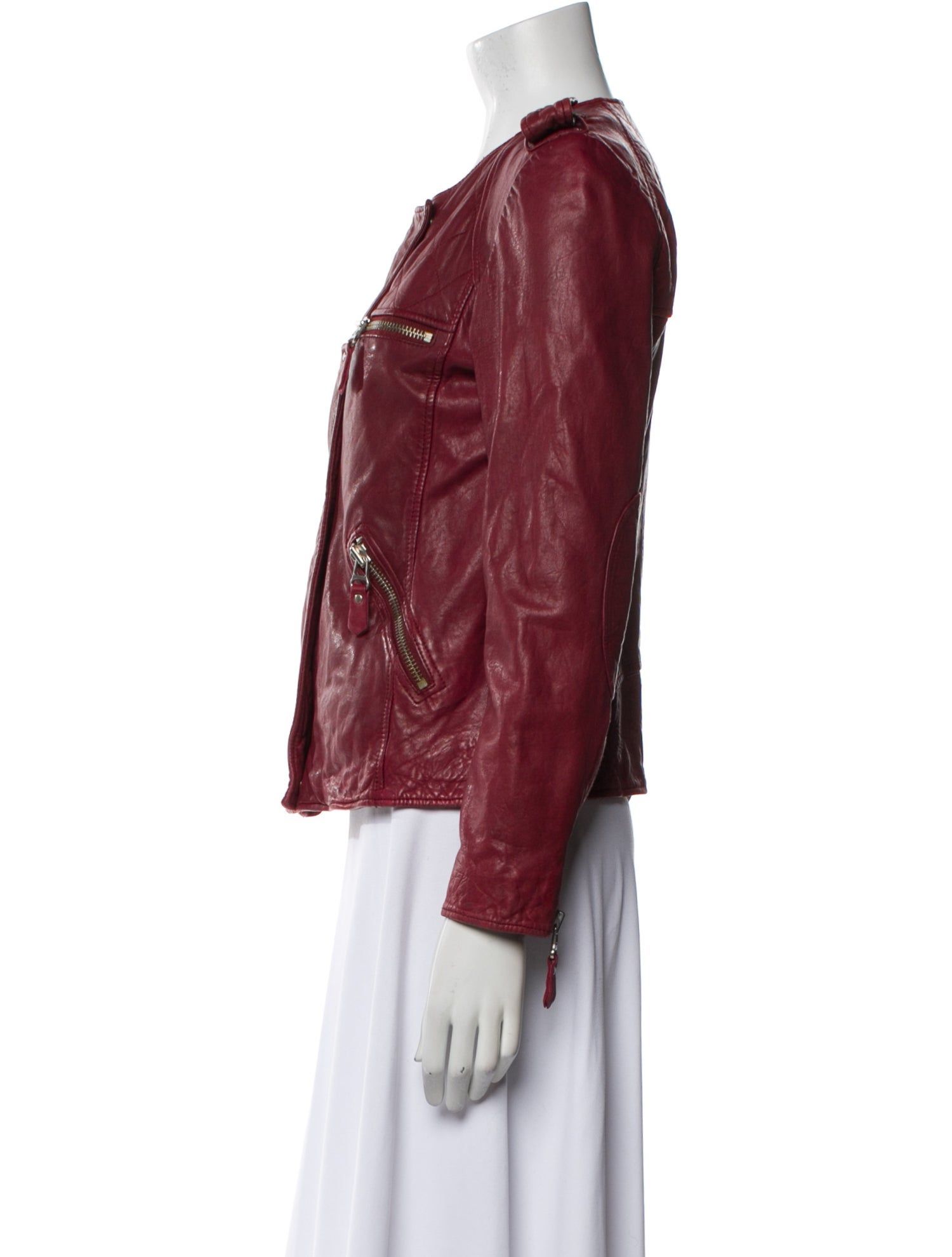 Étoile Isabel Marant Lambskin Biker Jacket