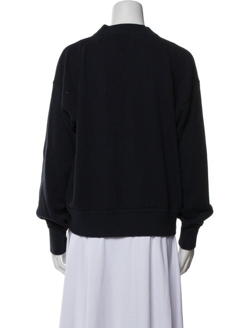 Étoile Isabel Marant Graphic Print Mock Neck Sweatshirt