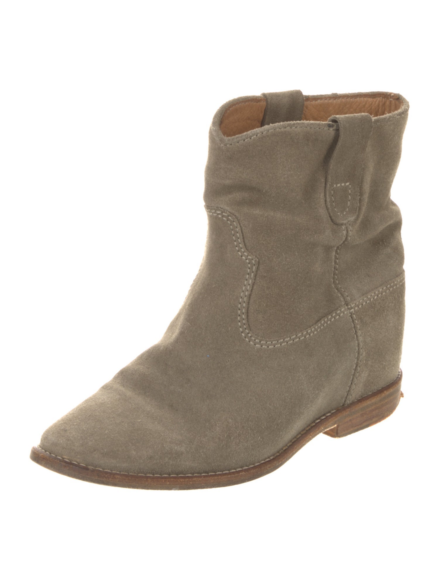 Étoile Isabel Marant Suede Moto Boots