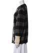 Étoile Isabel Marant Wool Plaid Print Coat