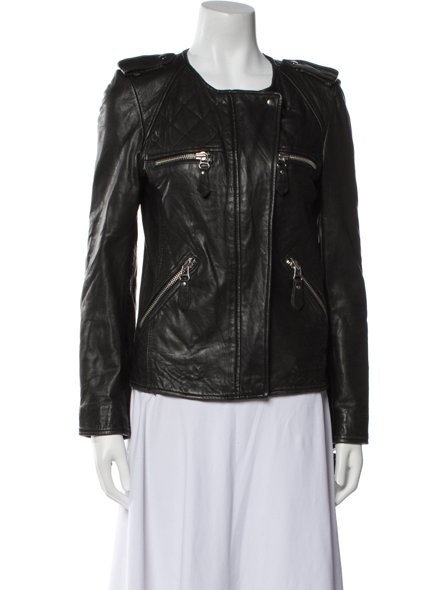 Étoile Isabel Marant Leather Biker Jacket