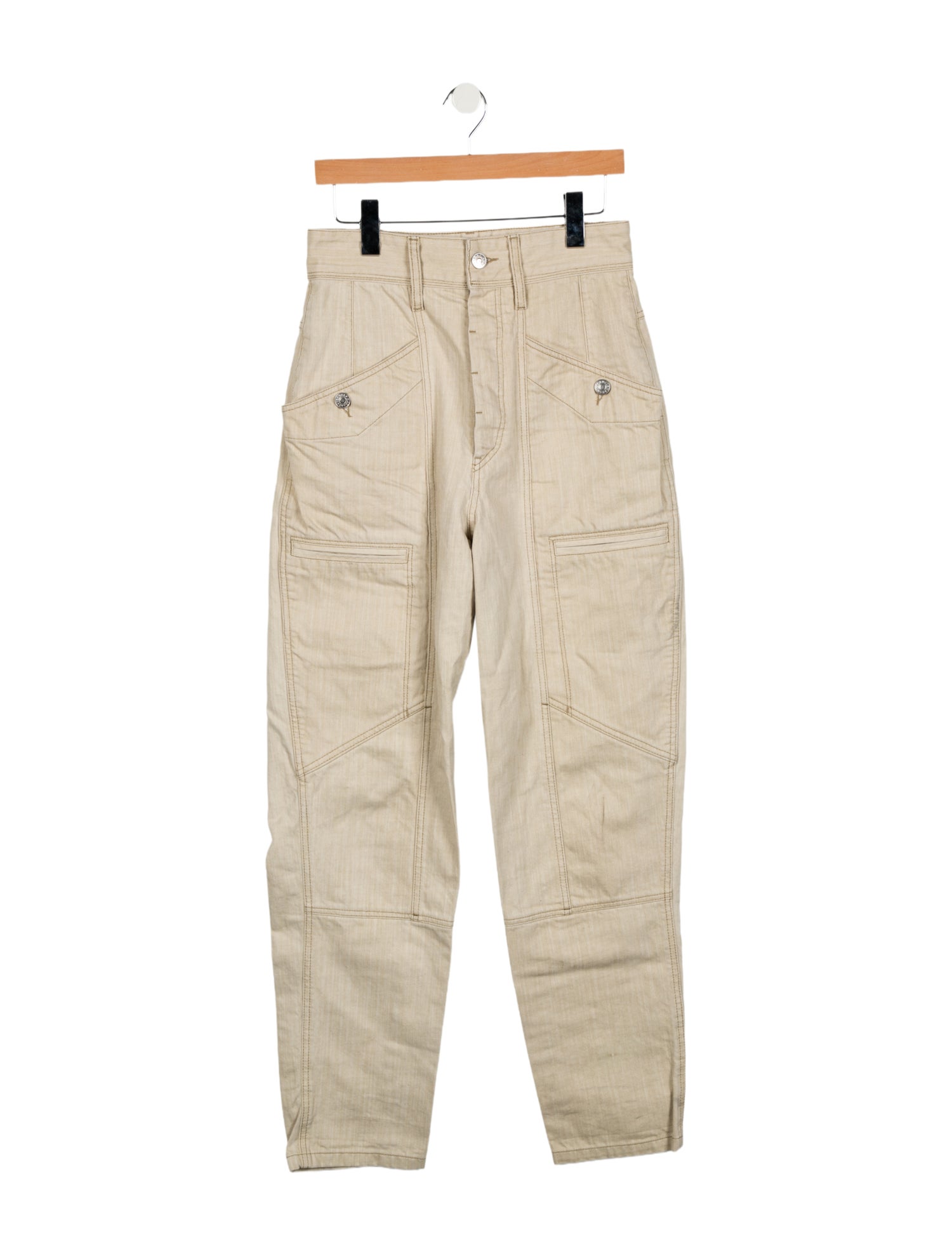 Étoile Isabel Marant High-Rise Straight Leg Jeans