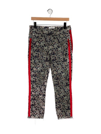 Étoile Isabel Marant Printed Straight Leg Pants