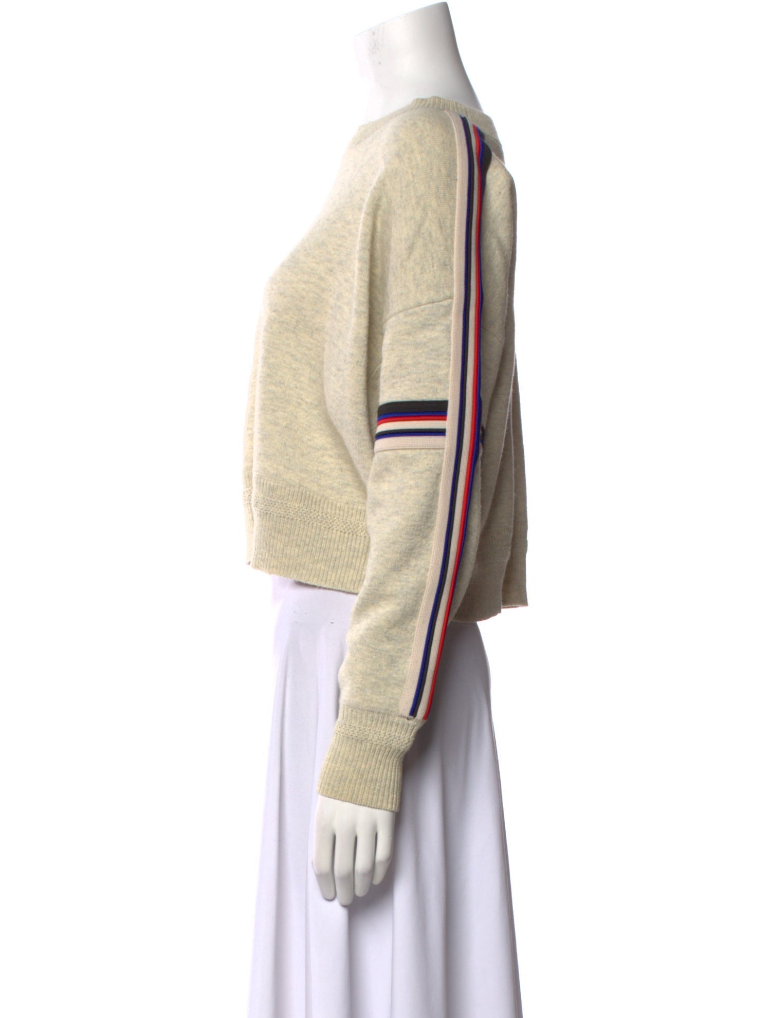 Étoile Isabel Marant Striped Scoop Neck Sweater