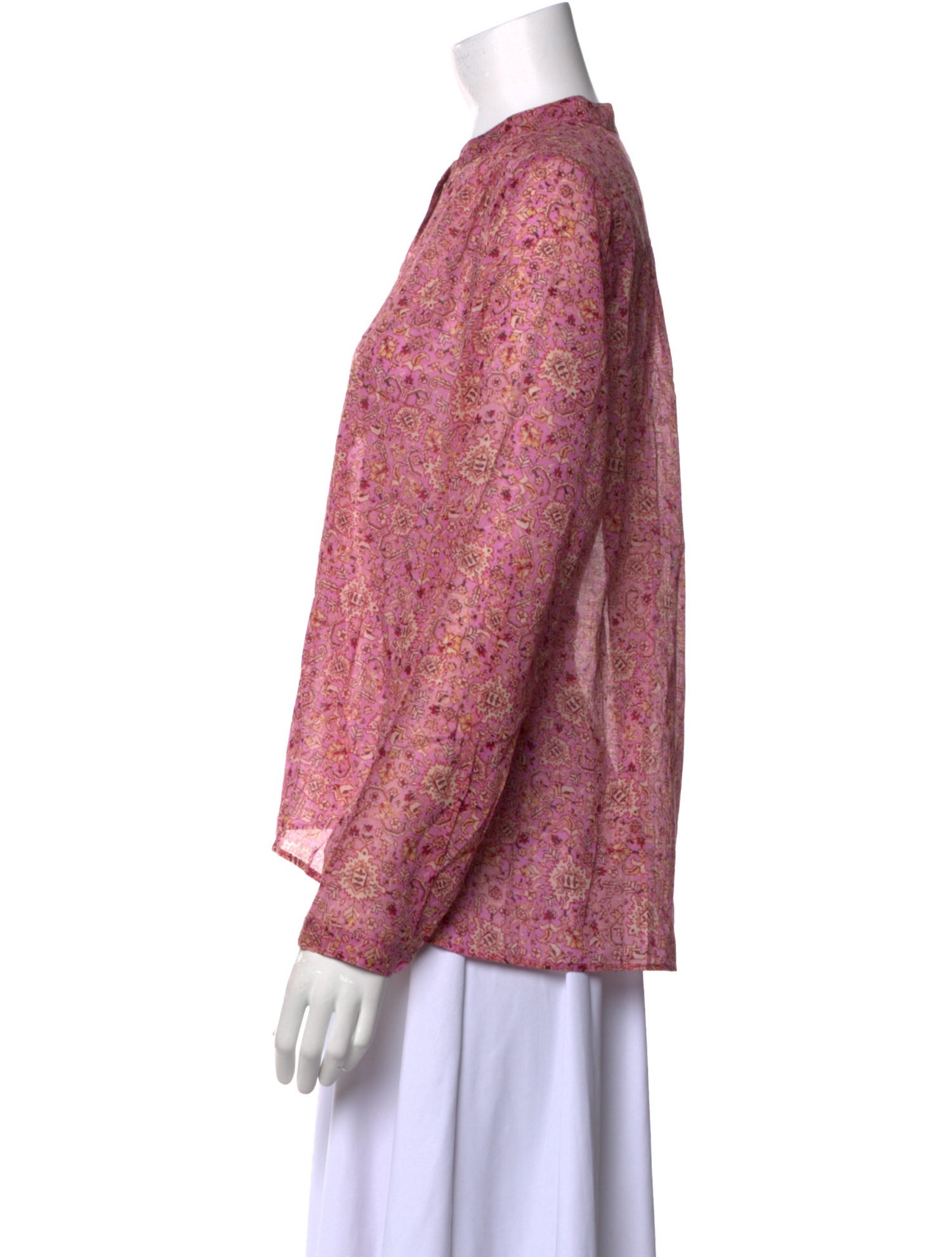 Étoile Isabel Marant Floral Print Crew Neck Blouse