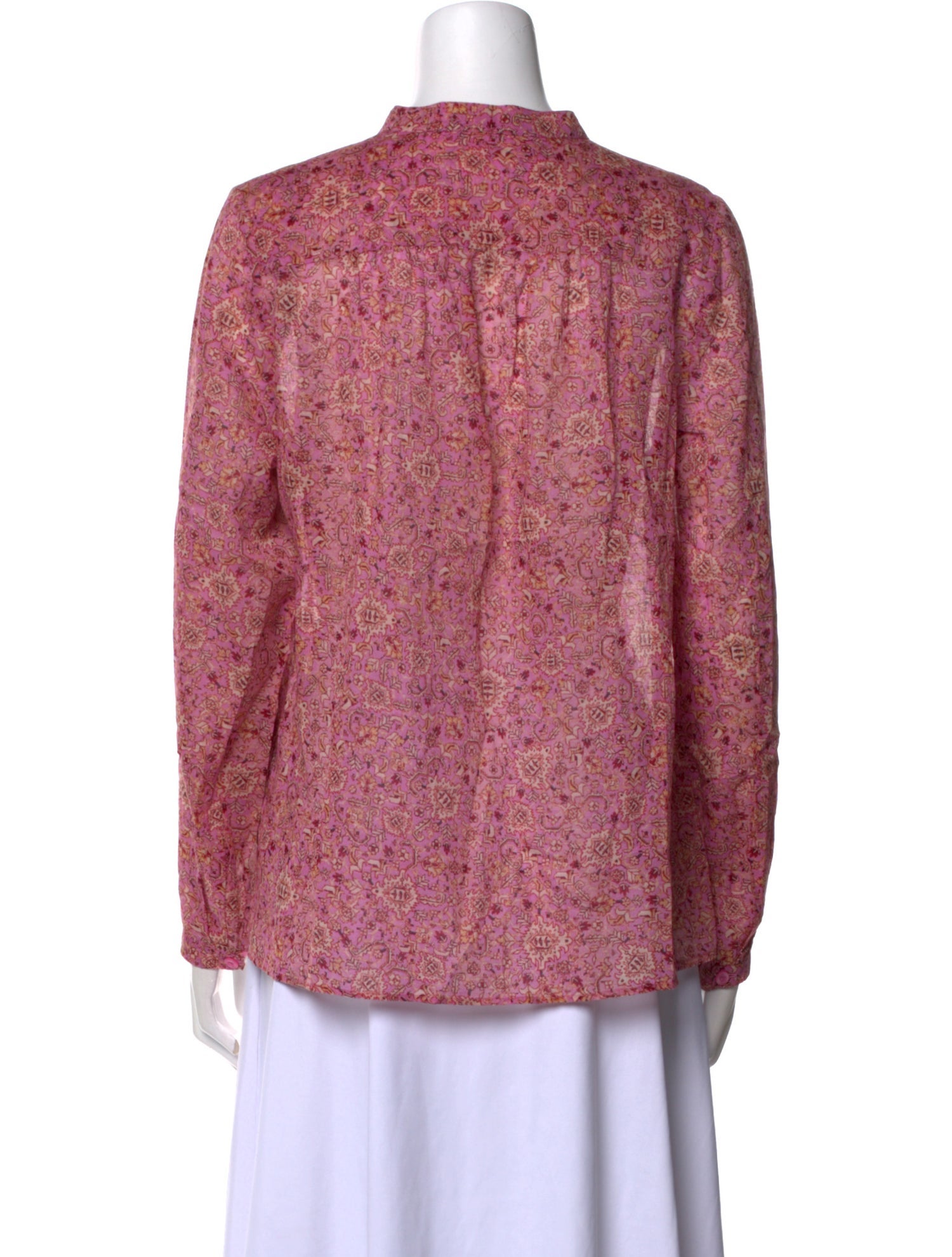 Étoile Isabel Marant Floral Print Crew Neck Blouse