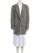 Étoile Isabel Marant Wool Houndstooth Print Blazer