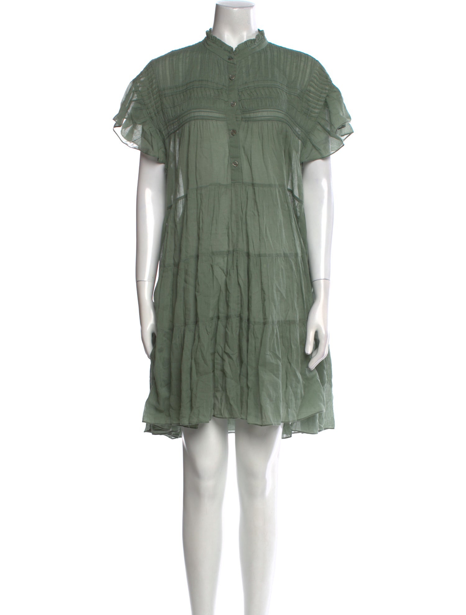 Étoile Isabel Marant Mock Neck Knee-Length Dress