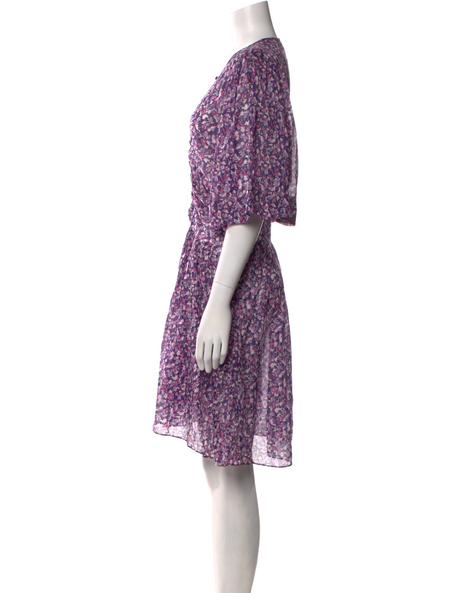 Étoile Isabel Marant Floral Print Knee-Length Dress