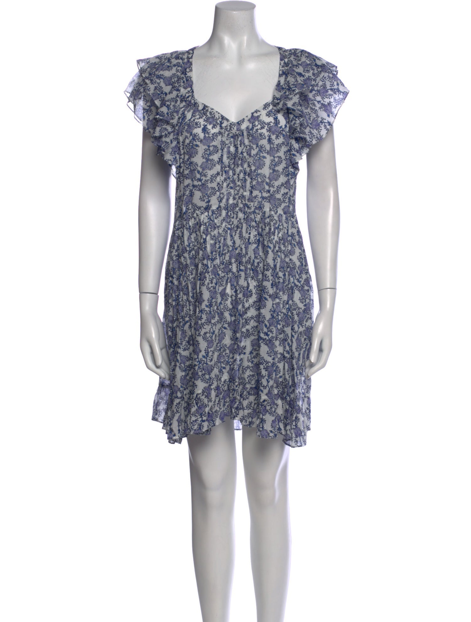 Étoile Isabel Marant Floral Print Mini Dress