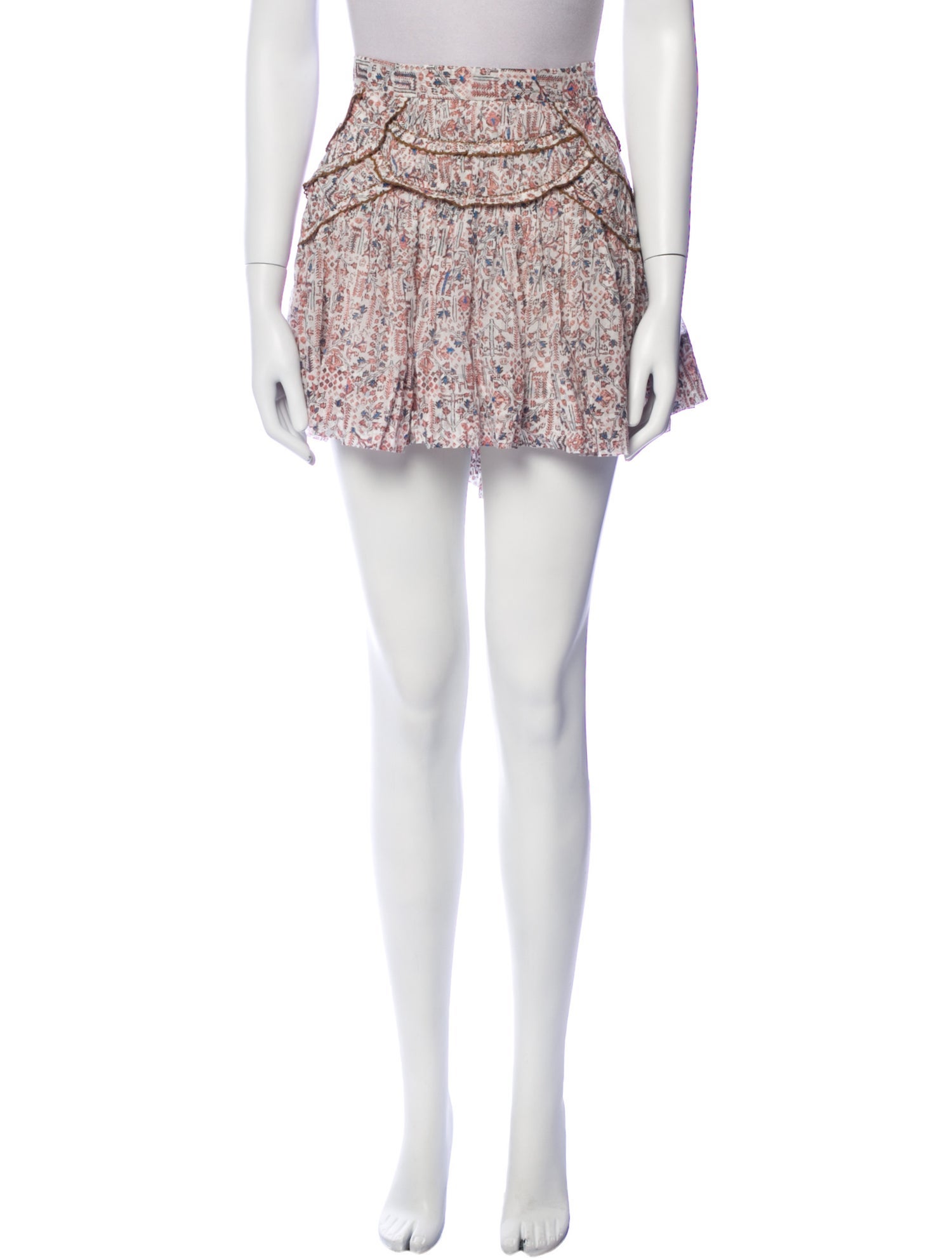 Étoile Isabel Marant Floral Print Mini Skirt w/ Tags
