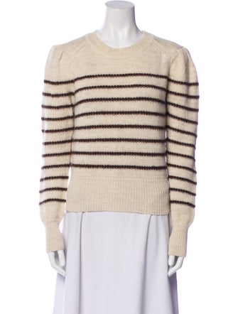 Étoile Isabel Marant Striped Crew Neck Sweater