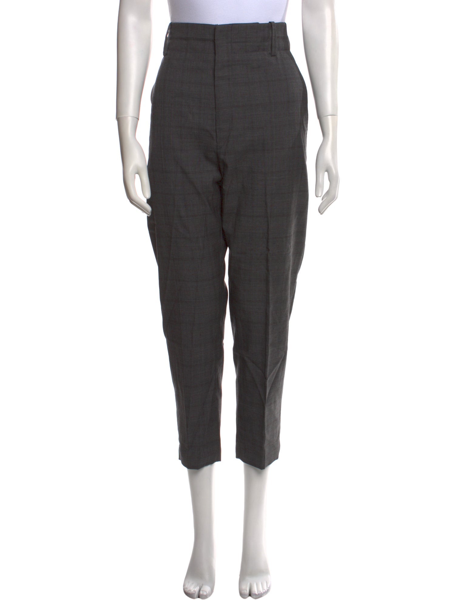 Étoile Isabel Marant Virgin Wool Straight Leg Pants