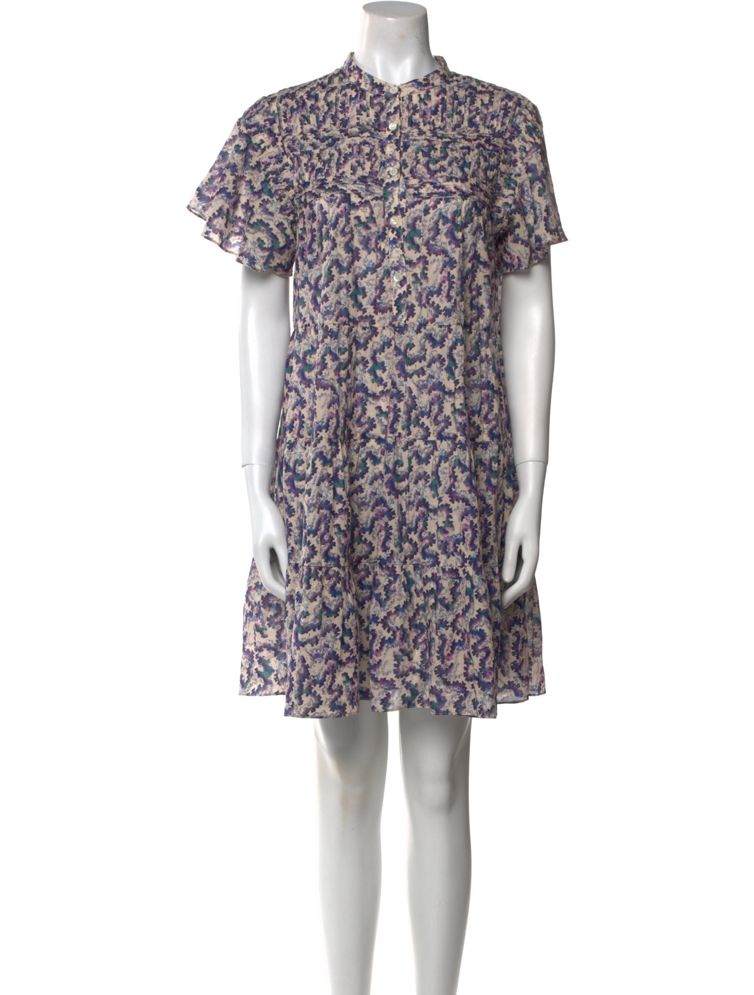 Étoile Isabel Marant Floral Print Mini Dress