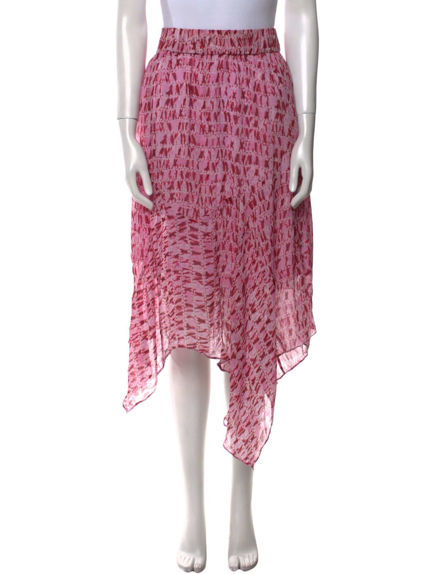 Étoile Isabel Marant Animal Print Midi Length Skirt