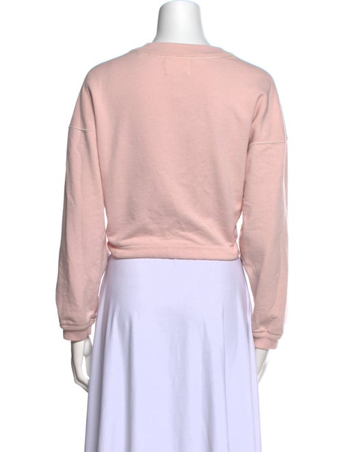 Étoile Isabel Marant Scoop Neck Long Sleeve Crop Top