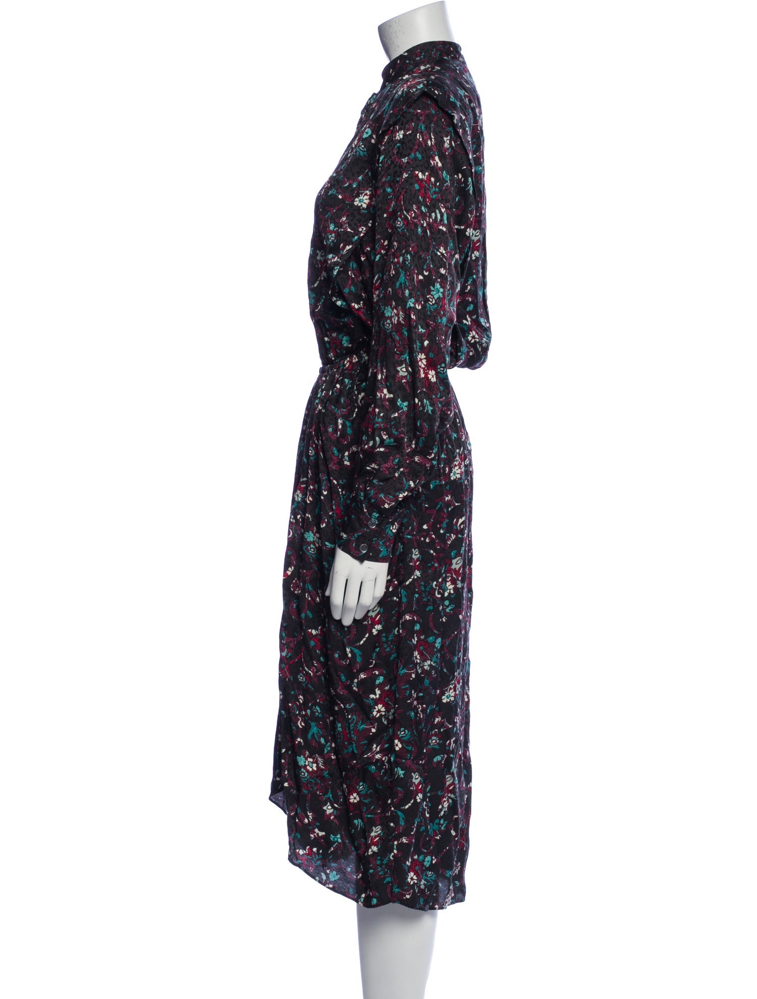 Étoile Isabel Marant Floral Print Knee-Length Dress