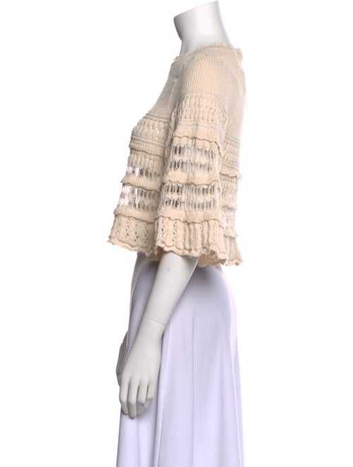 Étoile Isabel Marant Striped Scoop Neck Crop Top