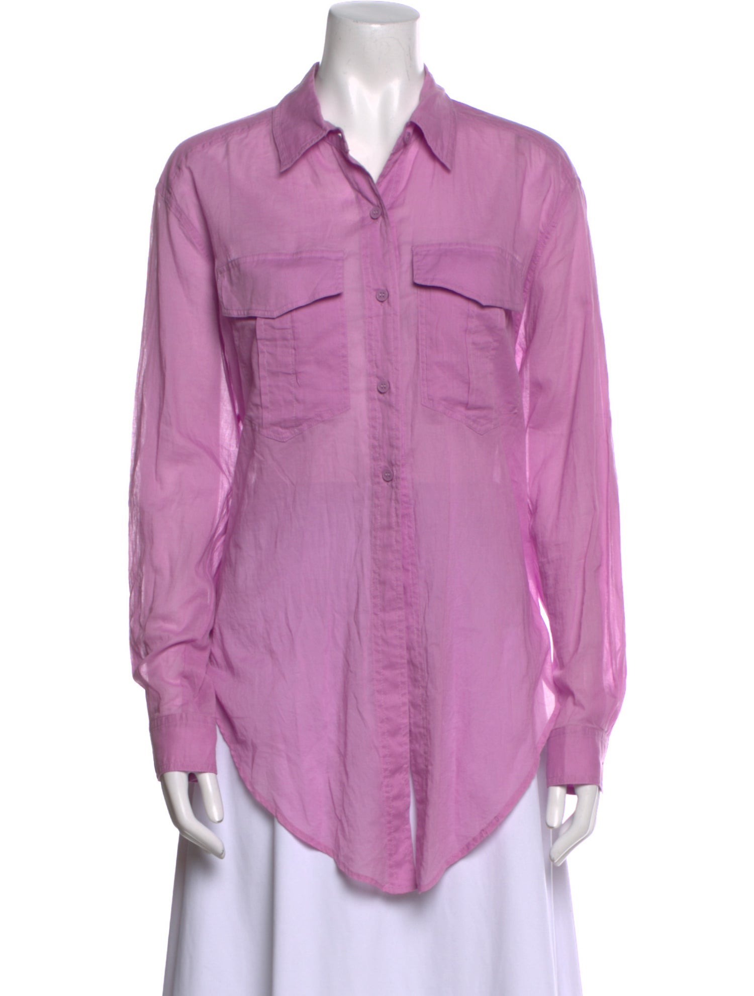 Étoile Isabel Marant Long Sleeve Button-Up Top