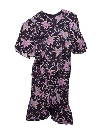 Étoile Isabel Marant Floral Print Mini Dress