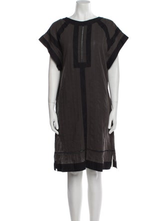 Étoile Isabel Marant Bateau Neckline Knee-Length Dress