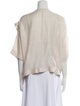 Étoile Isabel Marant Silk Scoop Neck Blouse