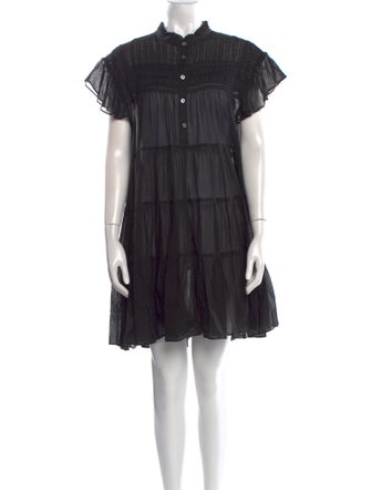 Étoile Isabel Marant Mock Neck Mini Dress
