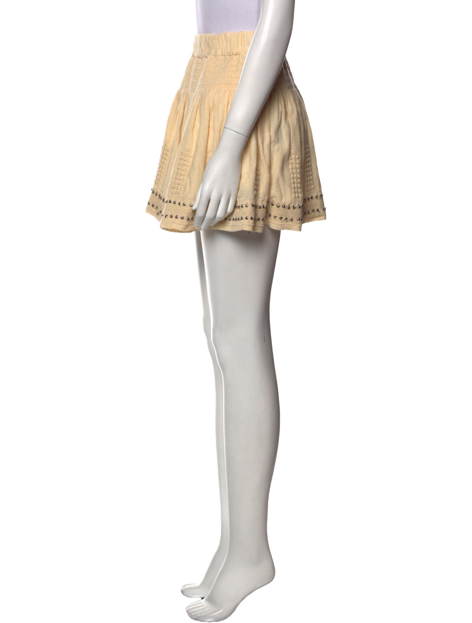 Étoile Isabel Marant Beaded Accents Mini Skirt