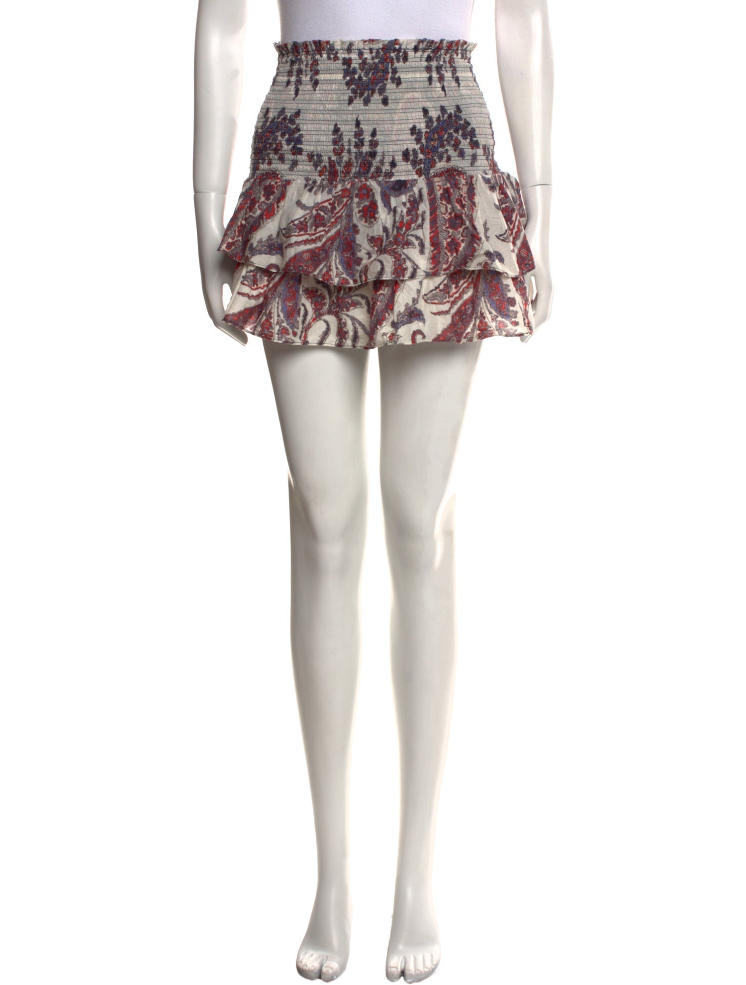 Étoile Isabel Marant Paisley Print Mini Skirt