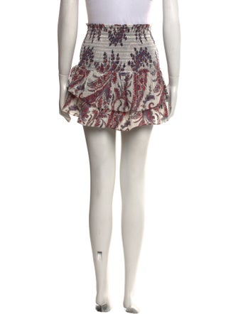 Étoile Isabel Marant Paisley Print Mini Skirt