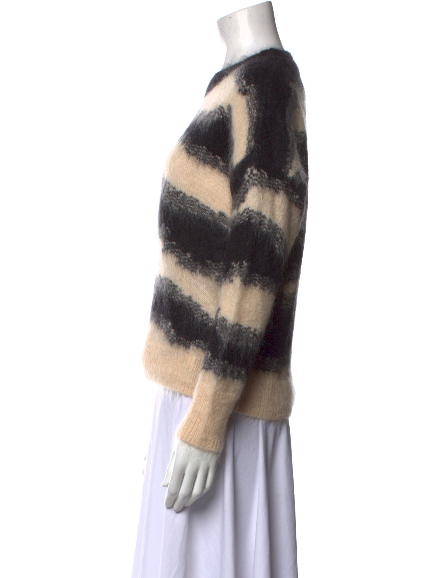 Étoile Isabel Marant Striped Crew Neck Sweater