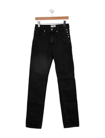 Étoile Isabel Marant High-Rise Straight Leg Jeans
