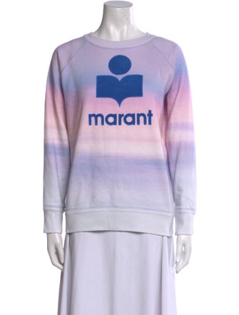 Étoile Isabel Marant Graphic Print Crew Neck Sweatshirt