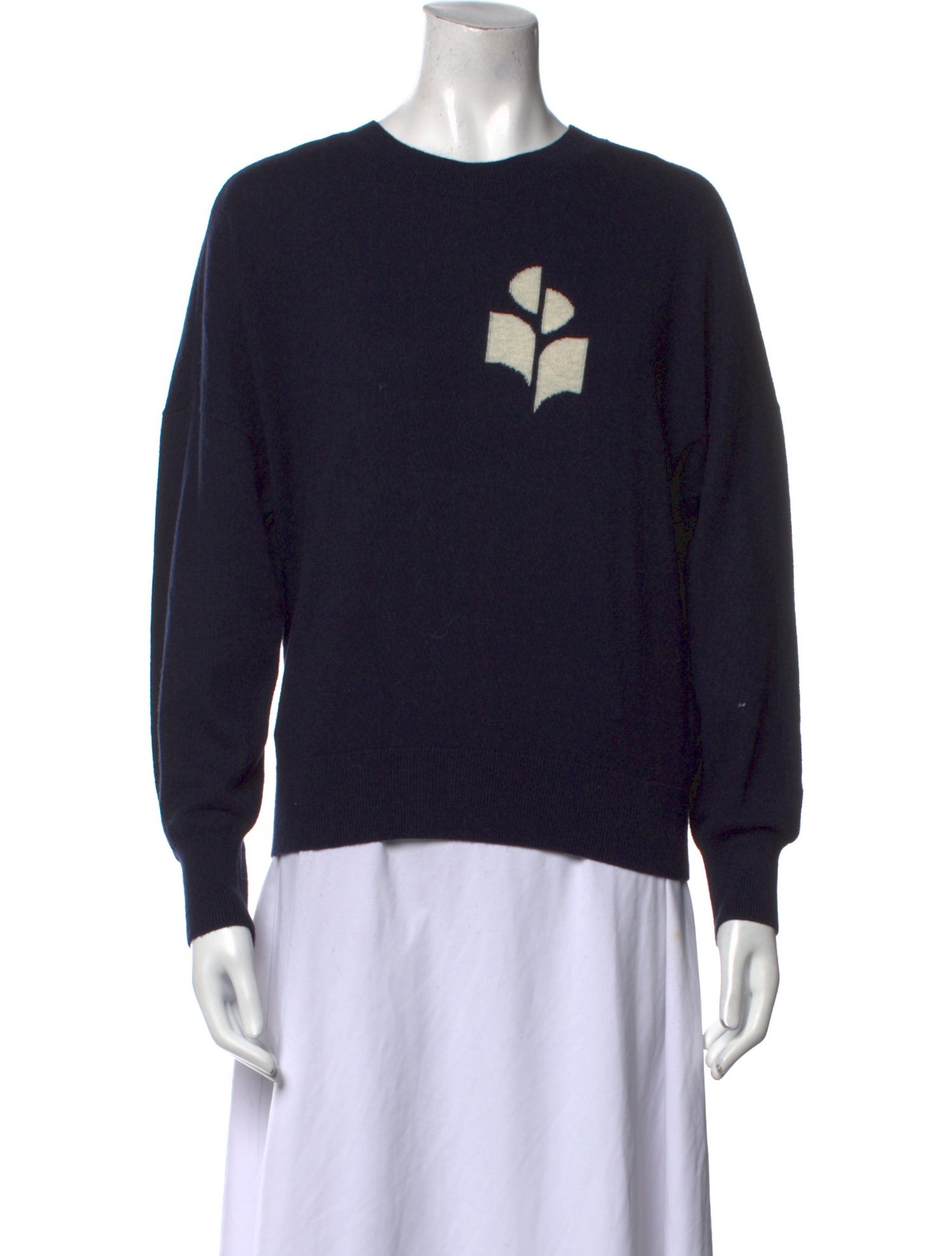 Étoile Isabel Marant Graphic Print Crew Neck Sweater