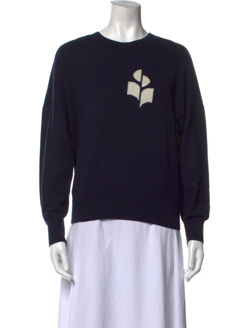 Étoile Isabel Marant Graphic Print Crew Neck Sweater