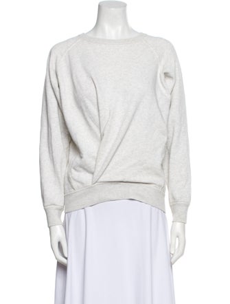 Étoile Isabel Marant Bateau Neckline Long Sleeve Sweatshirt