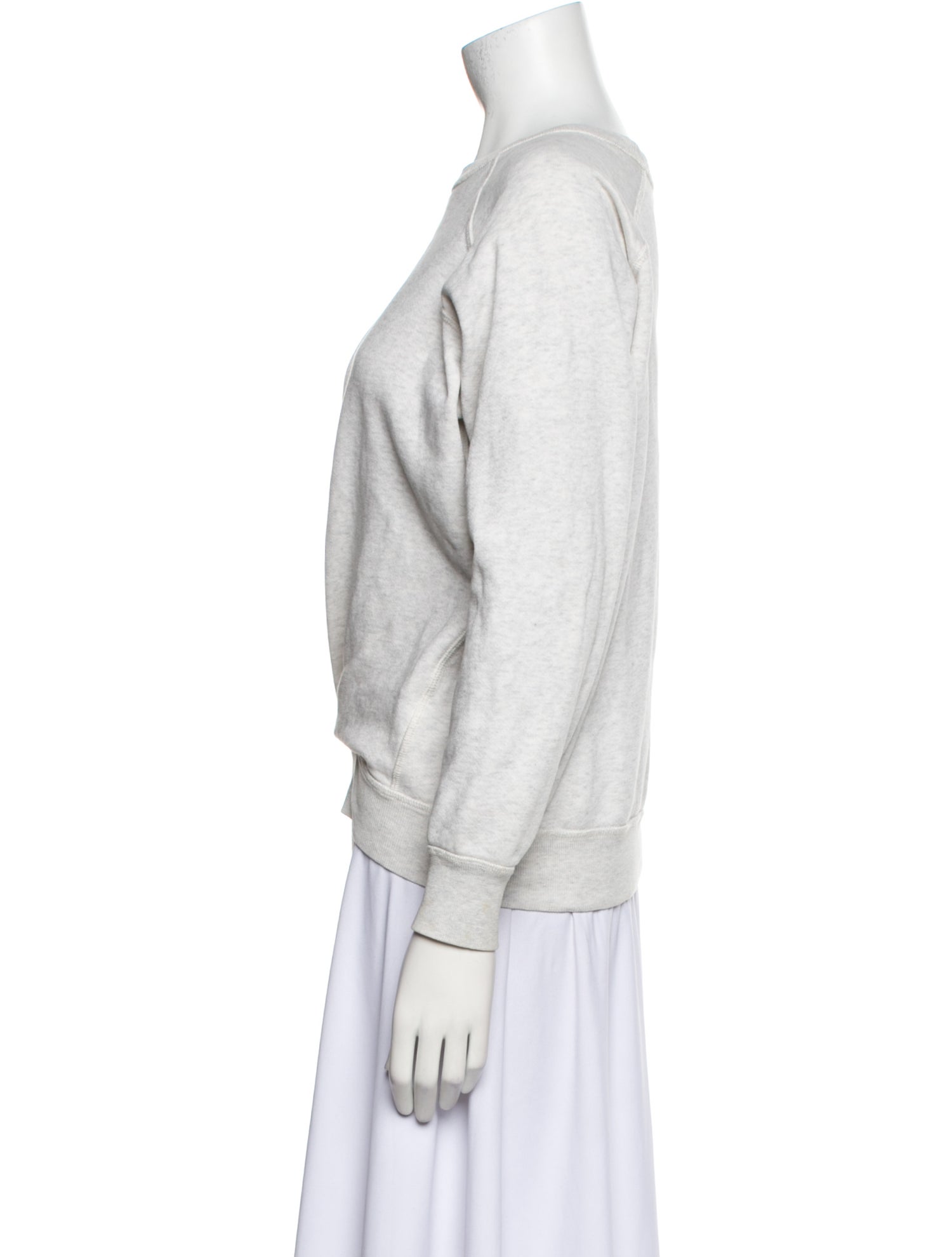 Étoile Isabel Marant Bateau Neckline Long Sleeve Sweatshirt